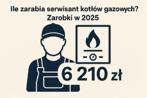Ile zarabia serwisant kotłów gazowych? Zarobki w 2025!