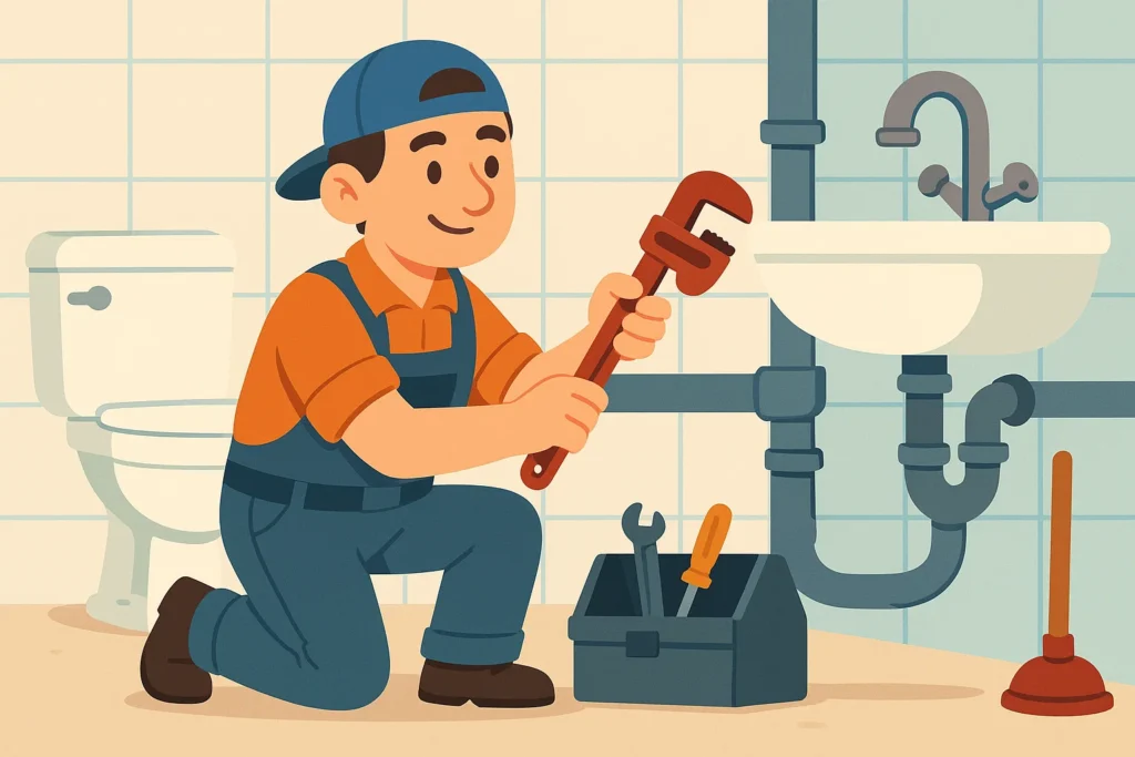 Image for Czym zajmuje się hydraulik pracując w mieszkaniach klientów?