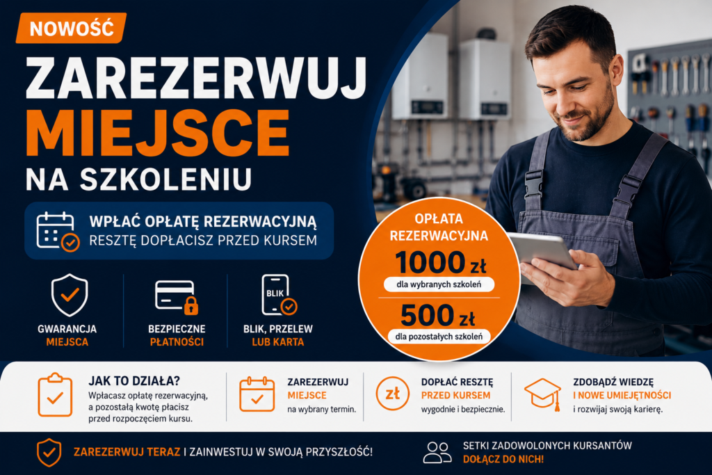 Image for Nowość! Zarezerwuj miejsce na&nbsp;szkoleniu bez&nbsp;opłacania całego kursu